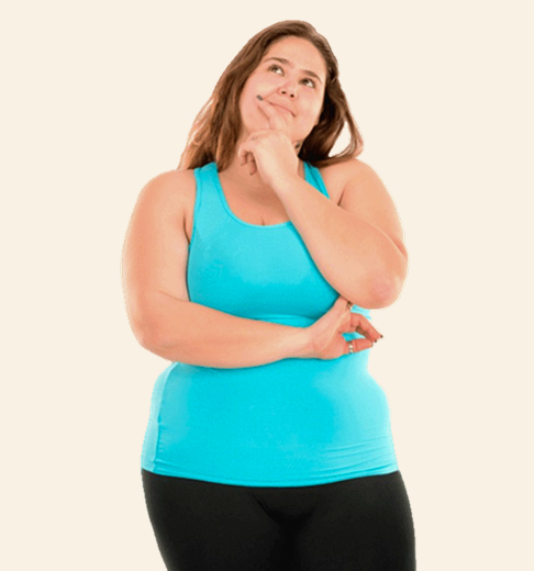 O fată plinuță și zâmbitoare s-a gândit la asta